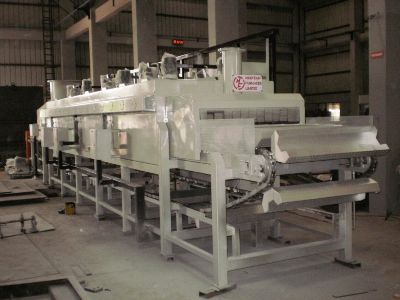 Continuous Rapid Tempering of an Induction hardened Crank shaft